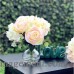 House of Hampton Artificial Mixed Rose/Hydrangea Centerpiece EOVS1086